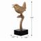 Show in main carousel: Hi-Line Gift 8.4-in Sing Bird On Branch Lifelike Resin Bird Indoor Tabletop Décor slide 8 of 9