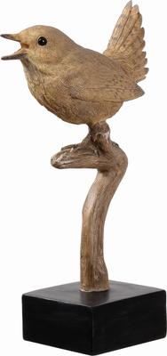 Show full view: Hi-Line Gift 8.4-in Sing Bird On Branch Lifelike Resin Bird Indoor Tabletop Décor slide 7 of 9