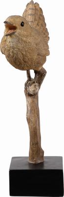 Show full view: Hi-Line Gift 8.4-in Sing Bird On Branch Lifelike Resin Bird Indoor Tabletop Décor slide 2 of 9