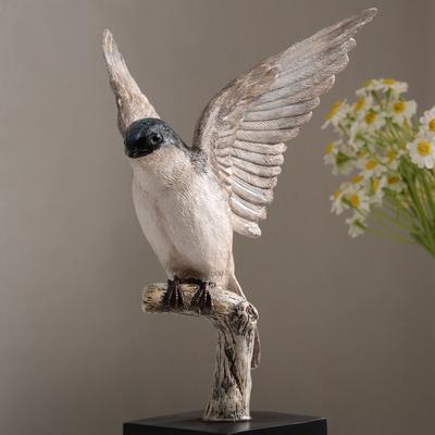 Show full view: Hi-Line Gift 11.2-in Swallow On Branch Lifelike Bird Resin Indoor Tabletop Decor slide 9 of 9