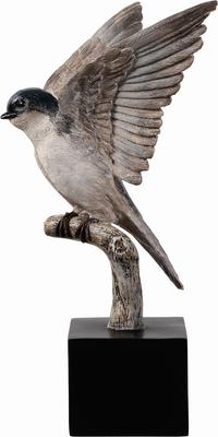 Show full view: Hi-Line Gift 11.2-in Swallow On Branch Lifelike Bird Resin Indoor Tabletop Decor slide 7 of 9