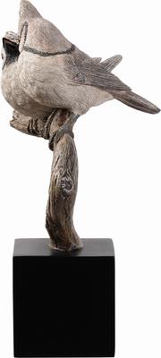 Show full view: Hi-Line Gift 9.8-in Couple Crested Tit On Branch Lifelike Bird Resin Indoor Tabletop Décor slide 7 of 9