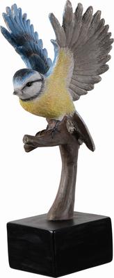 Show full view: Hi-Line Gift 10.7-in Blue Tit On Branch Lifelike Resin Indoor Tabletop Decor slide 3 of 9