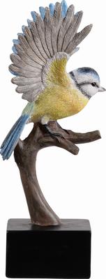 Show full view: Hi-Line Gift 10.7-in Blue Tit On Branch Lifelike Resin Indoor Tabletop Decor slide 6 of 9