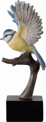 Show full view: Hi-Line Gift 10.7-in Blue Tit On Branch Lifelike Resin Indoor Tabletop Decor slide 4 of 9
