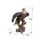 Show in main carousel: Hi-Line Gift 17.5-in Bald Eagle On Stump with Wings Out Statue Outdoor Decor slide 7 of 8