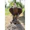 Show in main carousel: Hi-Line Gift 17.5-in Bald Eagle On Stump with Wings Out Statue Outdoor Decor slide 2 of 8