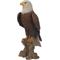 Show in main carousel: Hi-Line Gift 15.5-in Bald Eagle On Stump Statue Outdoor Decor slide 4 of 6