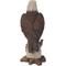 Show in main carousel: Hi-Line Gift 15.5-in Bald Eagle On Stump Statue Outdoor Decor slide 5 of 6