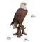 Show in main carousel: Hi-Line Gift 26.8-in Bald Eagle On Stump Statue Outdoor Decor slide 6 of 6