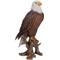 Show in main carousel: Hi-Line Gift 26.8-in Bald Eagle On Stump Statue Outdoor Decor slide 3 of 6