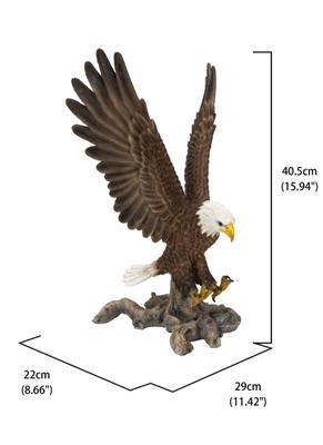 Show full view: Hi-Line Gift 11.94-in Flying Eagle Statue Outdoor Decor slide 6 of 10
