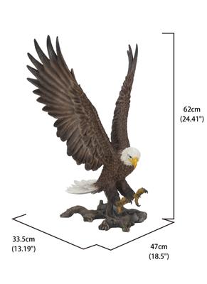 Show full view: Hi-Line Gift 24.41-in Flying Eagle Statue Outdoor Decor slide 6 of 10