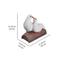 Show in main carousel: Hi-Line Gift 8.5-in Two Doves On A Log Statue Outdoor Decor slide 7 of 7