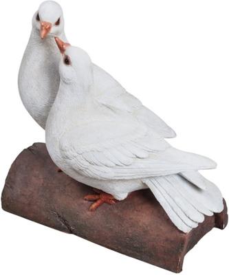 Show full view: Hi-Line Gift 8.5-in Two Doves On A Log Statue Outdoor Decor slide 4 of 7