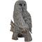 Show in main carousel: Hi-Line Gift 20.5-in Grey Owl On Stump Statue Outdoor Decor slide 3 of 8