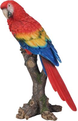 Show full view: Hi-Line Gift 15-in Parrot On Branch Outdoor Decor slide 5 of 7