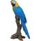 Show in main carousel: Hi-Line Gift 15.24-in Blue & Yellow Parrot On Branch Statue Outdoor Decor slide 3 of 9