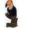 Show in main carousel: Hi-Line Gift 12-in Toucan On Stump Statue Outdoor Decor slide 5 of 7