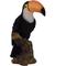 Show in main carousel: Hi-Line Gift 12-in Toucan On Stump Statue Outdoor Decor slide 2 of 7