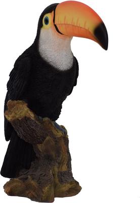 Show full view: Hi-Line Gift 12-in Toucan On Stump Statue Outdoor Decor slide 2 of 7