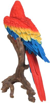 Show full view: Hi-Line Gift 28.25-in Scarlet Macaw Statue Outdoor Decor slide 2 of 6
