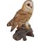 Show in main carousel: Hi-Line Gift 7.25-in Barn Owl On Stump Outdoor Decor slide 4 of 7