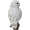 Show in main carousel: Hi-Line Gift 6.75-in Snowy Owl On Stump Outdoor Decor slide 4 of 7