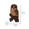 Show in main carousel: Hi-Line Gift 6.75-in Tawny Owl On Stump Outdoor Decor slide 7 of 7