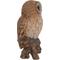 Show in main carousel: Hi-Line Gift 6.75-in Tawny Owl On Stump Outdoor Decor slide 4 of 7
