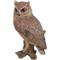 Show in main carousel: Hi-Line Gift 6.75-in Screech Owl On Stump Outdoor Decor slide 5 of 8