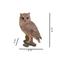 Show in main carousel: Hi-Line Gift 6.75-in Screech Owl On Stump Outdoor Decor slide 8 of 8