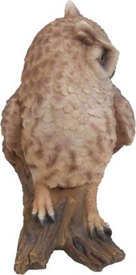 Show full view: Hi-Line Gift 6.75-in Screech Owl On Stump Outdoor Decor slide 4 of 8