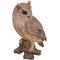 Show in main carousel: Hi-Line Gift 6.75-in Screech Owl On Stump Outdoor Decor slide 3 of 8