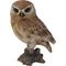 Show in main carousel: Hi-Line Gift 6-in Brown Owl On Stump Outdoor Decor slide 7 of 8