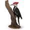 Show in main carousel: Hi-Line Gift 15.55-in Pileated Woodpecker On A Tree Trunk Garden Statue Outdoor Decor slide 3 of 7