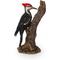 Show in main carousel: Hi-Line Gift 15.55-in Pileated Woodpecker On A Tree Trunk Garden Statue Outdoor Decor slide 5 of 7