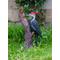 Show in main carousel: Hi-Line Gift 15.55-in Pileated Woodpecker On A Tree Trunk Garden Statue Outdoor Decor slide 1 of 7