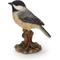 Show in main carousel: Hi-Line Gift 5.43-in Chickadee Peeking On Stump Garden Statue Outdoor Decor slide 3 of 7