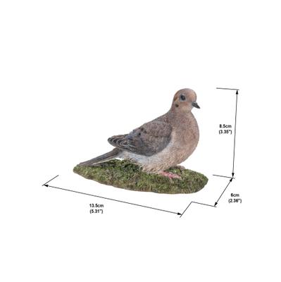 Show full view: Hi-Line Gift 3.35-in Mourning Dove On Grass Garden Statue Outdoor Decor slide 7 of 7