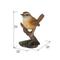 Show in main carousel: Hi-Line Gift 4.92-in Carolina Wren On Stump Garden Statue Outdoor Decor slide 7 of 7