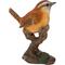 Show in main carousel: Hi-Line Gift 4.92-in Carolina Wren On Stump Garden Statue Outdoor Decor slide 5 of 7