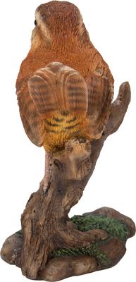 Show full view: Hi-Line Gift 4.92-in Carolina Wren On Stump Garden Statue Outdoor Decor slide 4 of 7