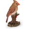 Show in main carousel: Hi-Line Gift 5.98-in Female Cardinal Resting On Stump Garden Statue Outdoor Decor slide 5 of 7