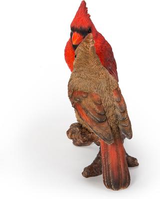 Show full view: Hi-Line Gift 6.1-in Cardinal Couple On Stump Garden Statue Outdoor Decor slide 3 of 7