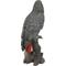 Show in main carousel: Hi-Line Gift 15.04-in Grey Gabon Parrot On Stump Outdoor Decor slide 4 of 10