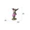 Show in main carousel: Hi-Line Gift 5.51-in Hummingbird On Foxglove Statue Outdoor Decor slide 7 of 8