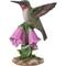 Show in main carousel: Hi-Line Gift 5.51-in Hummingbird On Foxglove Statue Outdoor Decor slide 3 of 8