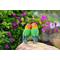 Show in main carousel: Hi-Line Gift 5.25-in Lovebird Parrots On Branch Outdoor Decor slide 1 of 6