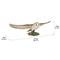 Show in main carousel: Hi-Line Gift 9.06-in Barn Owl Flying Statue Outdoor Decor slide 8 of 8